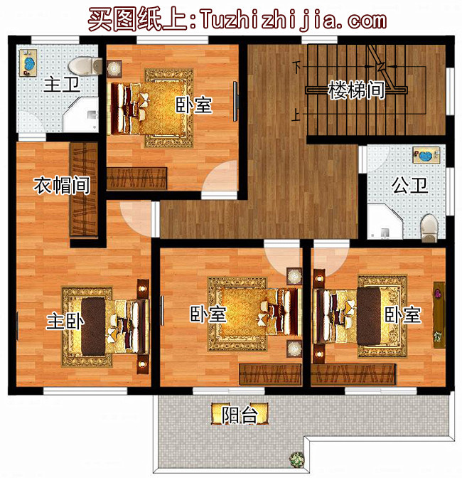 2層半農村別墅房屋圖片大全，自建房設計圖精選