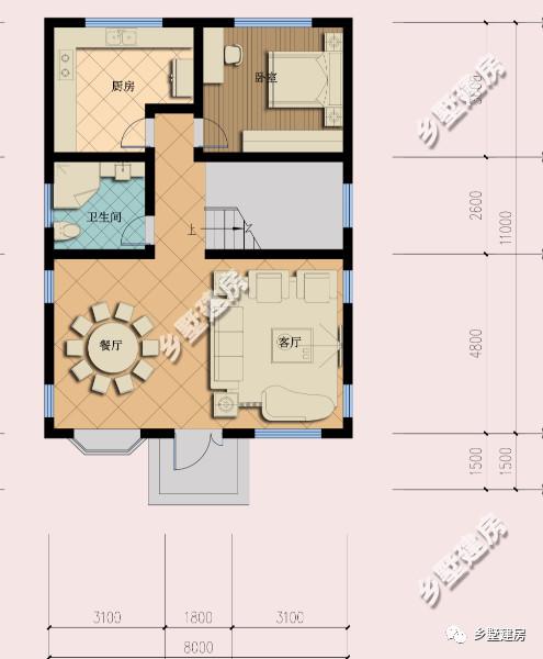 這樣一款二層別墅設計圖，只要20萬，說出來大家都不相信