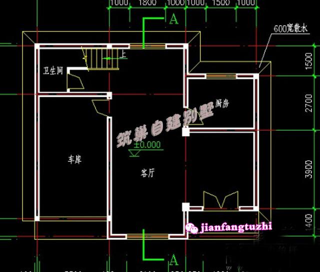帶車庫農(nóng)村三層自建房全套設(shè)計圖，簡潔大氣，根據(jù)農(nóng)村生活需求進行設(shè)計