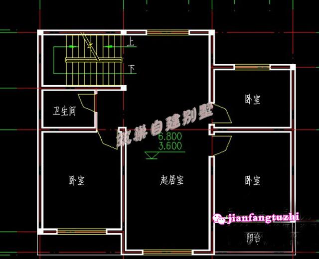 帶車庫農(nóng)村三層自建房全套設(shè)計圖，簡潔大氣，根據(jù)農(nóng)村生活需求進行設(shè)計