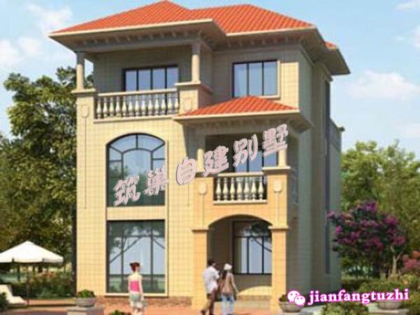 農(nóng)村三層小別墅設(shè)計(jì)住宅施工圖，適合農(nóng)村建造