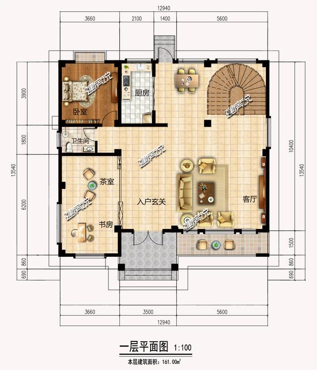 最受歡迎的中式別墅設計圖，能建這么一棟，也就心滿意足了