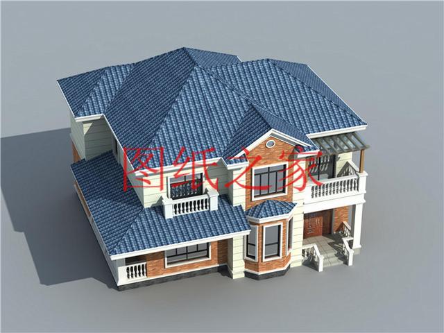 6款農村二層別墅設計圖，占地130平米，造價只要20萬，經濟實用