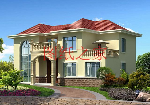 6款農村二層別墅設計圖，占地130平米，造價只要20萬，經濟實用