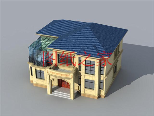 6款農村二層別墅設計圖，占地130平米，造價只要20萬，經濟實用