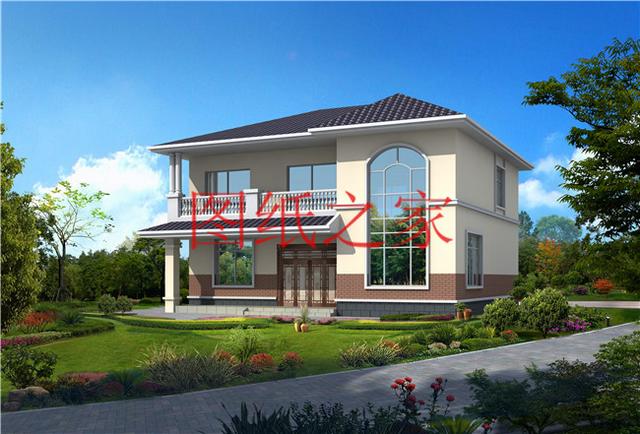 6款農村二層別墅設計圖，占地130平米，造價只要20萬，經濟實用