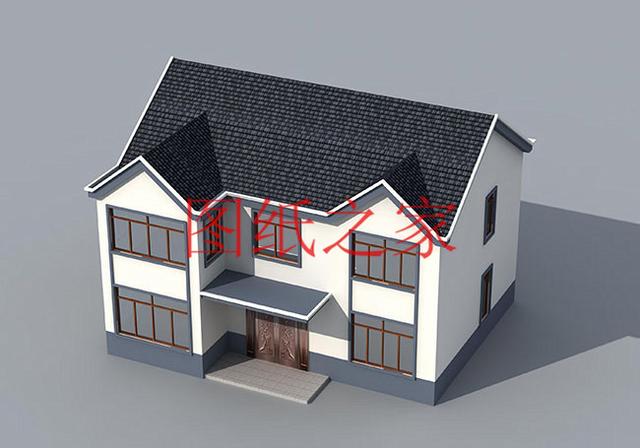 6款農村二層別墅設計圖，占地130平米，造價只要20萬，經濟實用