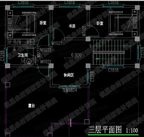 3款三層農村自建房設計施工圖，采光充沛、通風流暢，空間利用率高