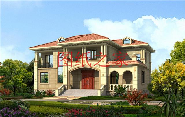 二層別墅設(shè)計(jì)圖，高端大氣上檔次，村里人都很羨慕