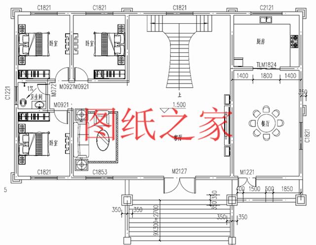 二層別墅設(shè)計(jì)圖，高端大氣上檔次，村里人都很羨慕