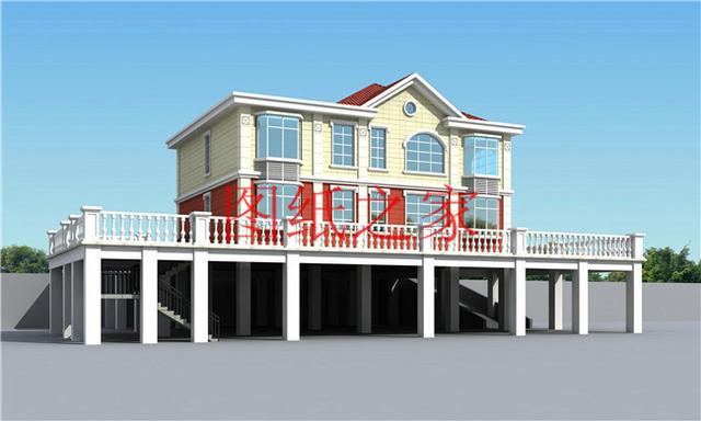 二層別墅設(shè)計(jì)圖，高端大氣上檔次，村里人都很羨慕