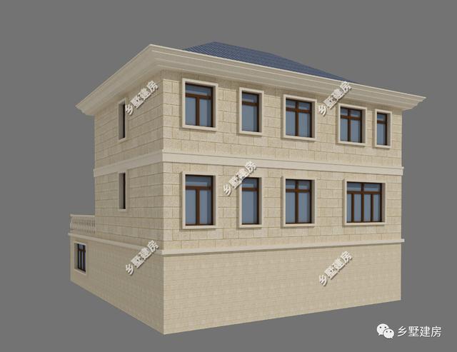 這款11X14米農村別墅設計圖，外觀低調優雅，不驕不奢，剛建好，全村都不淡定