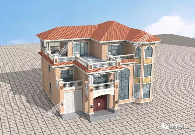 兩款豪華農(nóng)村自建房設(shè)計(jì)圖，外觀非常大氣，建一棟在村里都能很風(fēng)光了