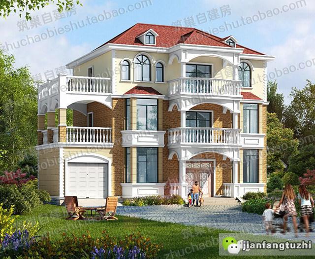 5款25萬帶堂屋自建房設(shè)計施工圖，隨便挑隨便選