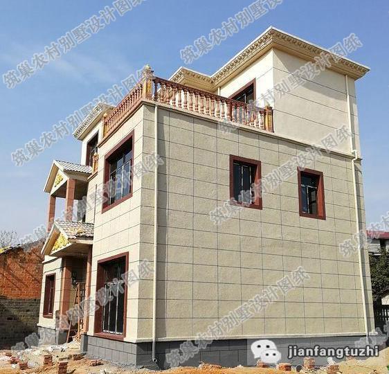 5款25萬帶堂屋自建房設(shè)計施工圖，隨便挑隨便選