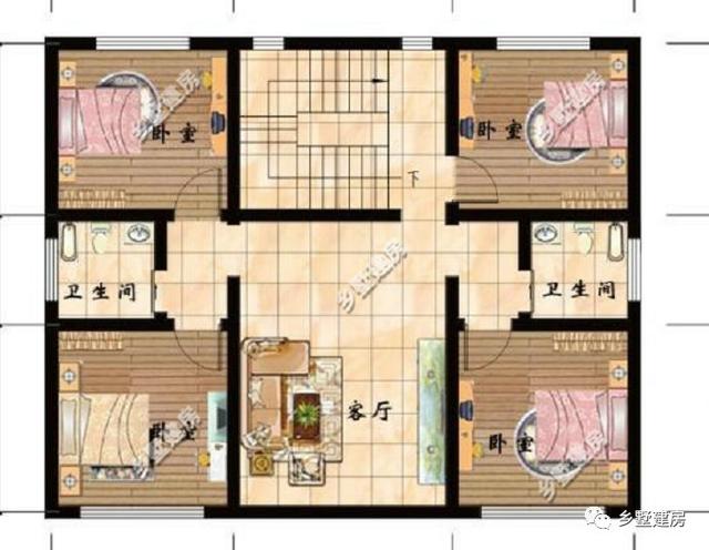 農(nóng)村小伙子想建套別墅 這兩款別墅設計圖推薦 大家看看哪款更適合他