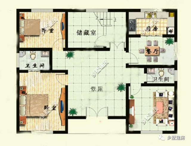 農(nóng)村小伙子想建套別墅 這兩款別墅設計圖推薦 大家看看哪款更適合他