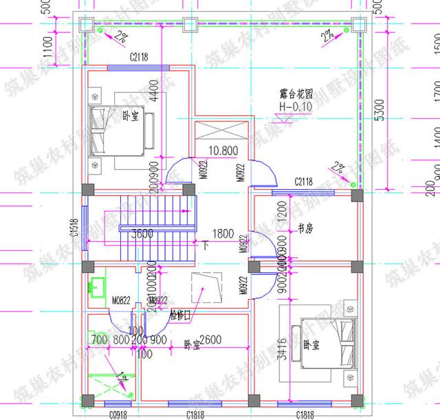 7款開間9米農村自建房設計圖紙，三層四層都有，你喜歡哪款呢？