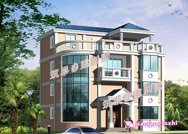 3套戶型方正農村自建別墅設計圖，采光通風好、利用率高