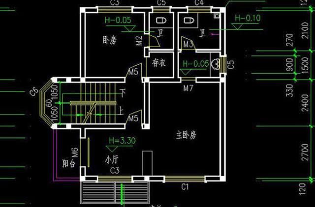 農(nóng)村二層半田園風格別墅設(shè)計圖，外觀好，造價經(jīng)濟，20萬就能建成