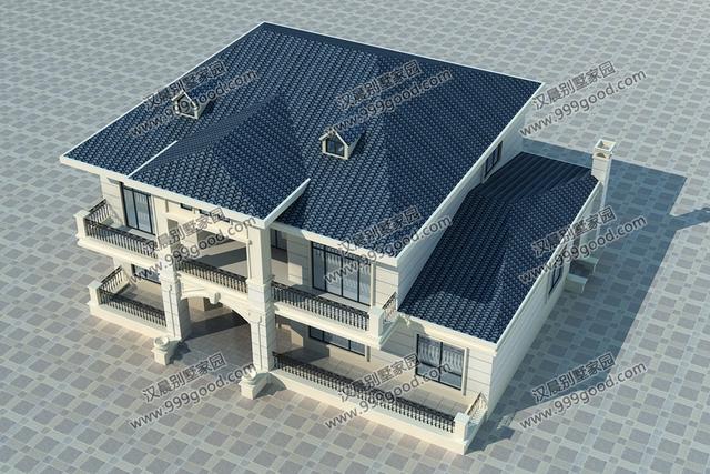 3套2層農村簡歐式別墅設計圖，實用經濟，有一種獨特的韻味