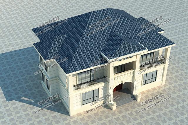 3套2層農村簡歐式別墅設計圖，實用經濟，有一種獨特的韻味