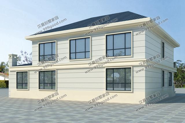 3套2層農村簡歐式別墅設計圖，實用經濟，有一種獨特的韻味