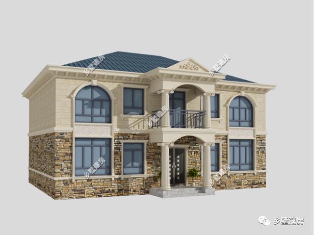今年新款兩層自建別墅設(shè)計(jì)圖，外觀和室內(nèi)布局都比較適合建在農(nóng)村
