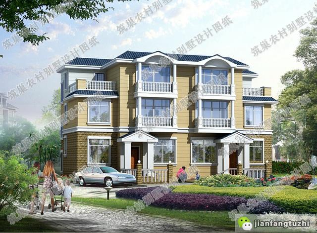 6款30萬左右農村別墅全套cad設計施工圖，看看哪一款最適合您家！