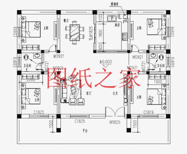 農(nóng)村一層別墅設計圖，經(jīng)濟又實用，溫馨舒適，比樓房更漂亮