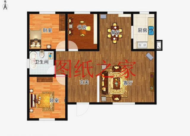 農(nóng)村一層別墅設計圖，經(jīng)濟又實用，溫馨舒適，比樓房更漂亮