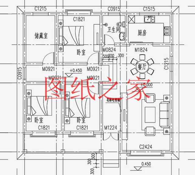 農(nóng)村一層別墅設計圖，經(jīng)濟又實用，溫馨舒適，比樓房更漂亮