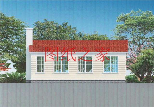 農(nóng)村一層別墅設計圖，經(jīng)濟又實用，溫馨舒適，比樓房更漂亮