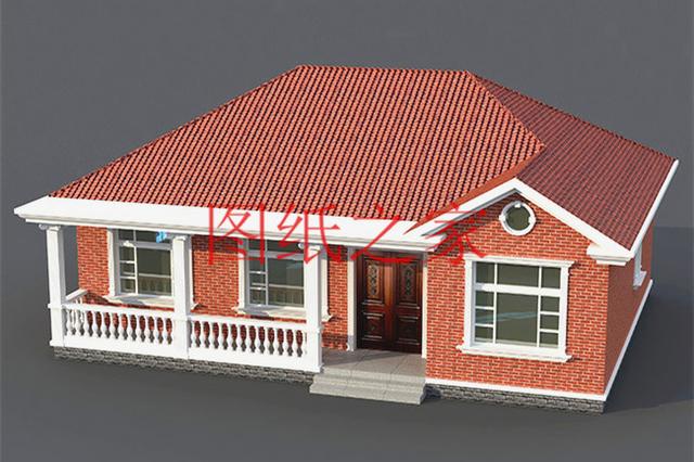 農(nóng)村一層別墅設計圖，經(jīng)濟又實用，溫馨舒適，比樓房更漂亮