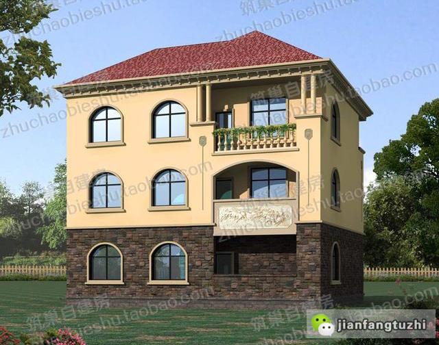 5款三層農(nóng)村別墅設(shè)計圖，適合自家的住房需求就是最好的圖紙