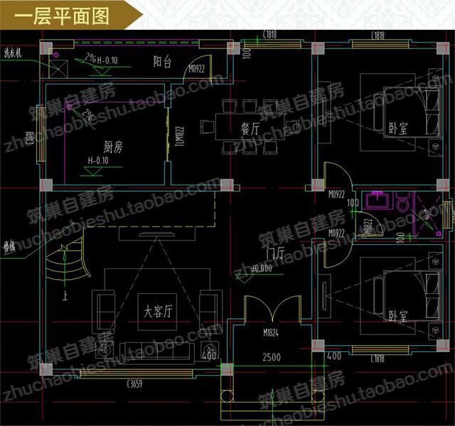 5款三層農(nóng)村別墅設(shè)計圖，適合自家的住房需求就是最好的圖紙