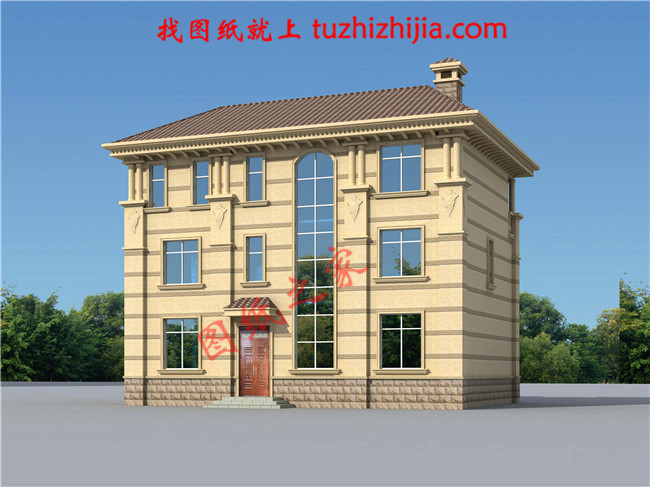 造價50萬左右農(nóng)村三層別墅，高端大氣上檔次，全村最漂亮！