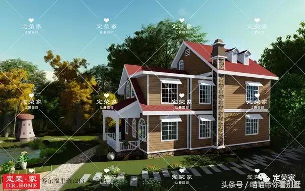 三層別墅設計圖，多臥室，人丁興旺也不怕，可以滿足你的需求