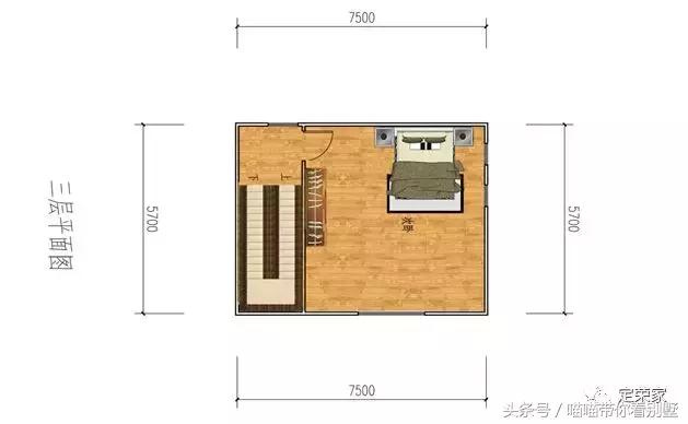 三層別墅設計圖，多臥室，人丁興旺也不怕，可以滿足你的需求