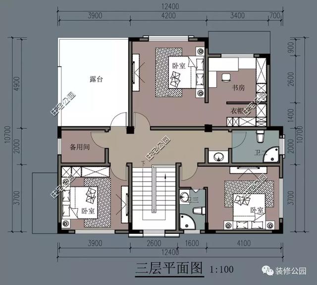 高品質現(xiàn)代風別墅設計圖，附裝修效果圖