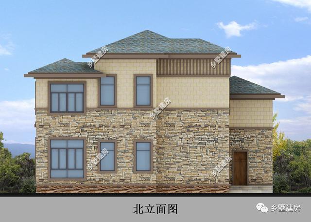 農(nóng)村時(shí)尚別墅設(shè)計(jì)圖，才30萬(wàn)，建出來(lái)美的沒(méi)話說(shuō)