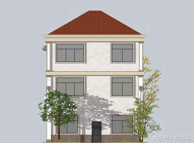 三層簡歐別墅設計圖，打造清新干凈舒適的家