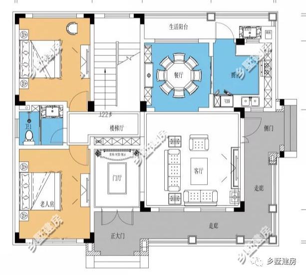 假如你要建別墅，你會建二層還是三層，這兩款別墅設(shè)計圖給你作參考