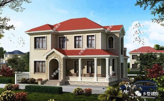 假如你要建別墅，你會建二層還是三層，這兩款別墅設(shè)計圖給你作參考