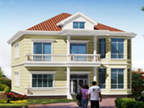 農村二層小別墅設計圖，結構簡單大氣，采光通透，舒適清爽