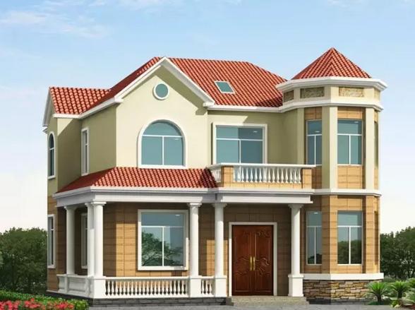 二層農村自建房設計圖，11.4x12.9米，住起來肯定令人心神愉悅