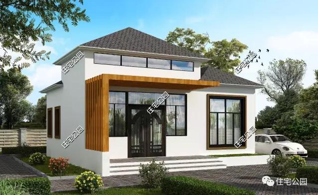 8款開間9米別墅設計圖，造價經濟，只要20萬就夠了