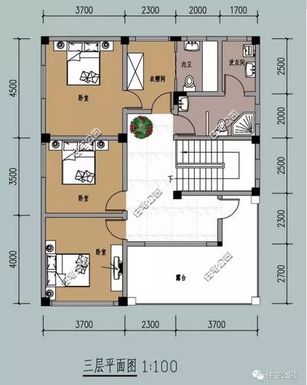 8款開間9米別墅設計圖，造價經濟，只要20萬就夠了