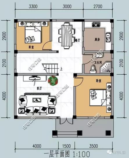8款開間9米別墅設計圖，造價經濟，只要20萬就夠了