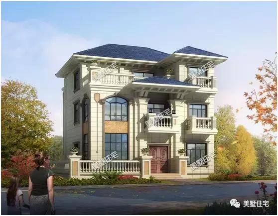 6款農村三層別墅設計圖，外觀端莊大方戶型方正，準備建房的小伙伴可以留作參考